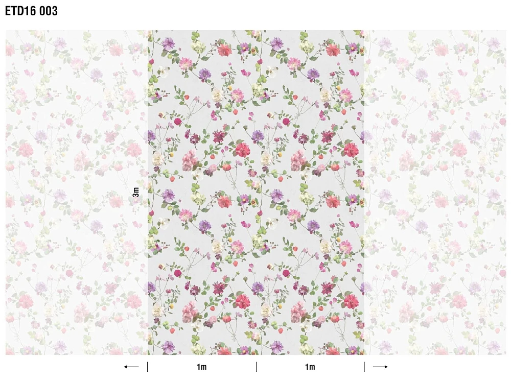 Панно Loymina Etude 2 Flower Rain ETD16 003