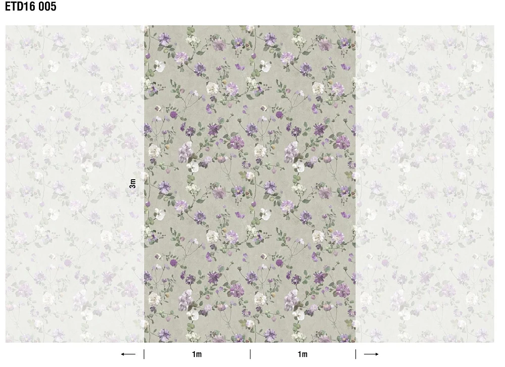 Панно Loymina Etude 2 Flower Rain ETD16 005