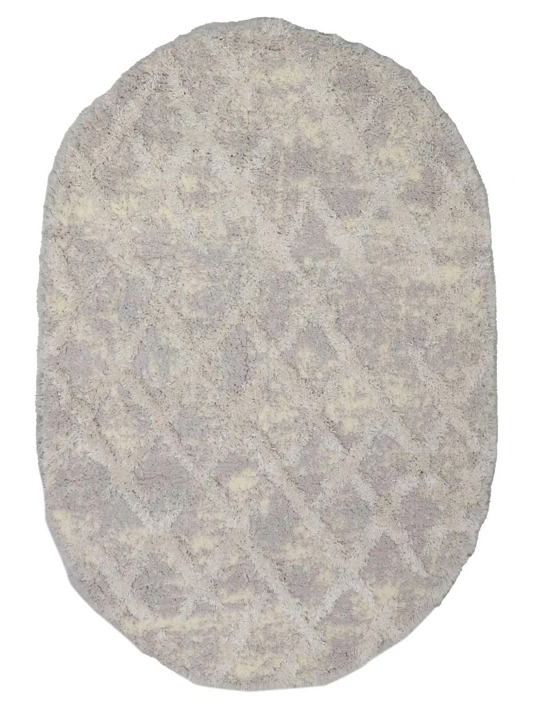 Ковер Kaplanser Reflex 9140A L.Grey Овал (0.8x1.5 м)