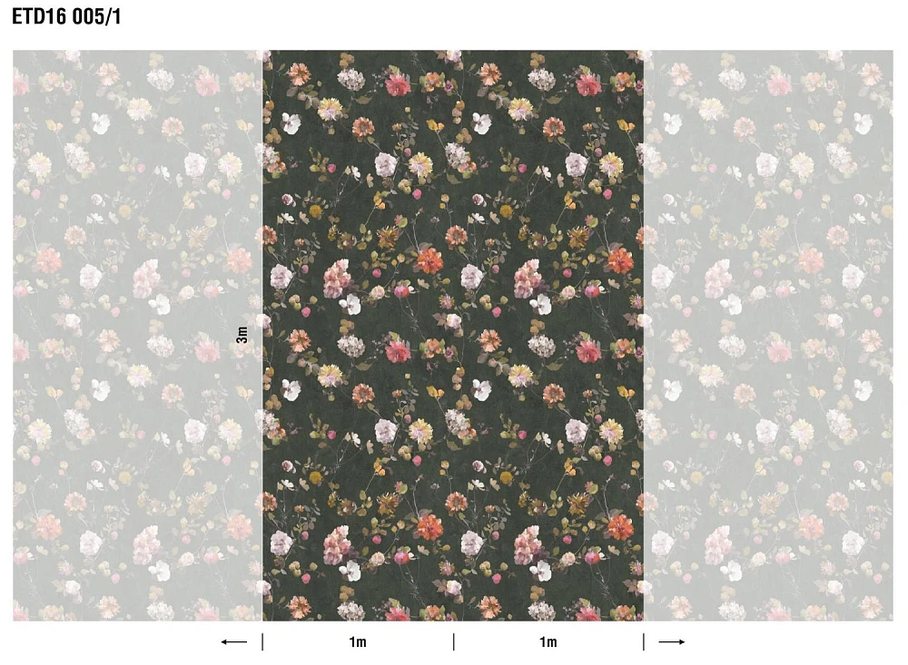 Панно Loymina Etude 2 Flower Rain ETD16 005/1